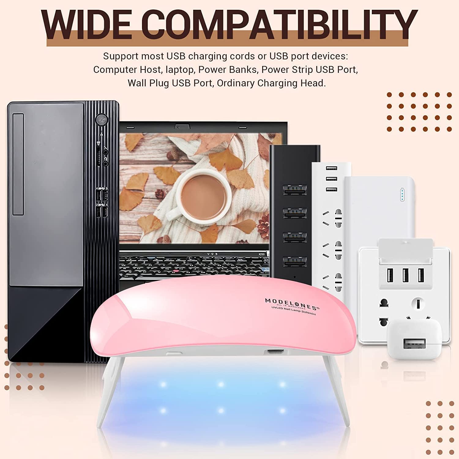 MODELONES Dip Powder Nail Kit Starter-12 Nude Colors French Style Dipping Powder with Base Top Coat 2 in 1 Set, Essential Manicure Nail Art System No Lamp Needed - Image 7