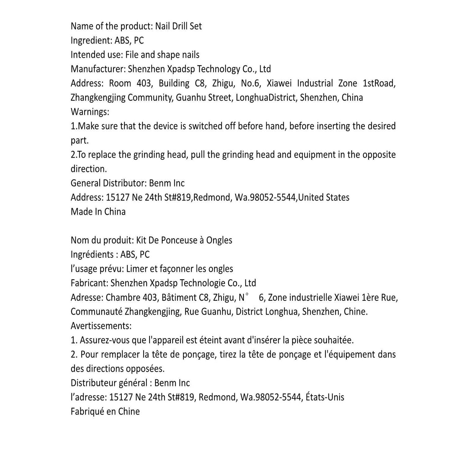 Modelones Electric Nail Drill, 14 Pcs Cordless Nail File with LED Light for Acrylic Gel Dip Powder Nails, Professional Nail Efile Kit with Nail Drill Bits & Sanding Bands for Quick Manicure Pedicure - Image 9