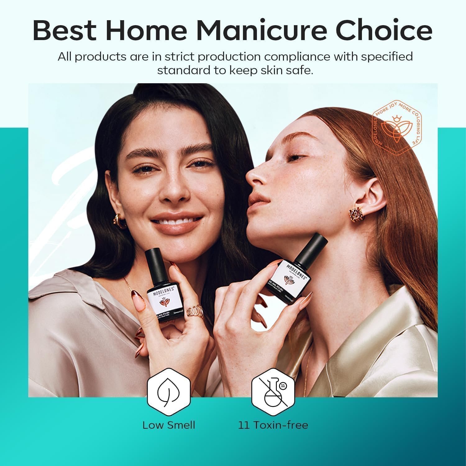 modelones French Tip Tool- 3 Pcs Nail Stamp French Manicure Kit - Image 5