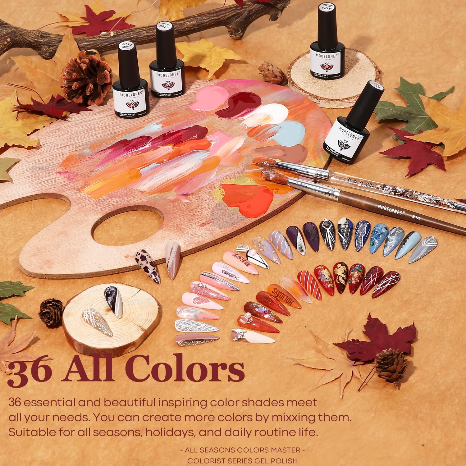 modelones Gel Nail Polish Kit - Image 9