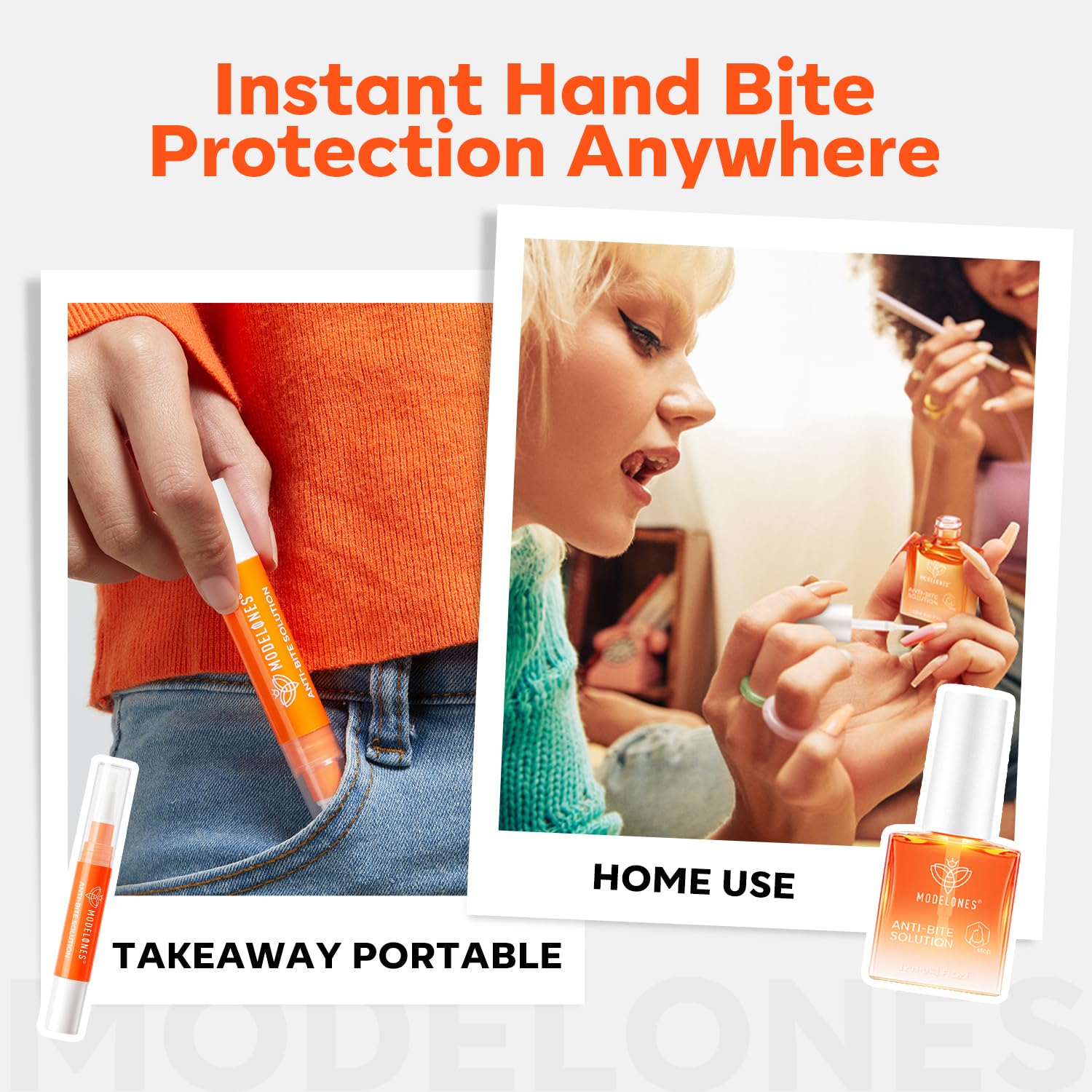 modelones Nail Biting Treatment for Kids 2 Pcs Nail Biting Prevention for kids Quick Dry Thumb Sucking Deterrent Bitter Stop Nail Biting Pen No Bite Nail Polish Sets 0.58 Fl Oz - Image 4