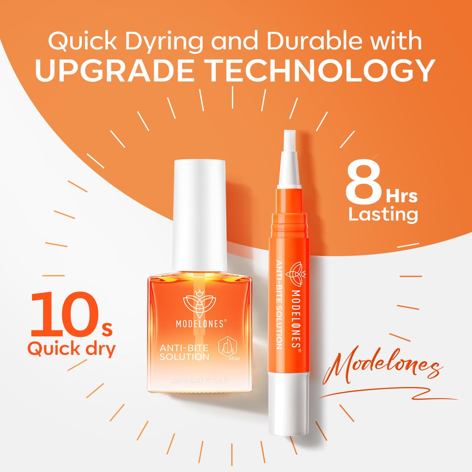 modelones Nail Biting Treatment for Kids 2 Pcs Nail Biting Prevention for kids Quick Dry Thumb Sucking Deterrent Bitter Stop Nail Biting Pen No Bite Nail Polish Sets 0.58 Fl Oz - Image 5