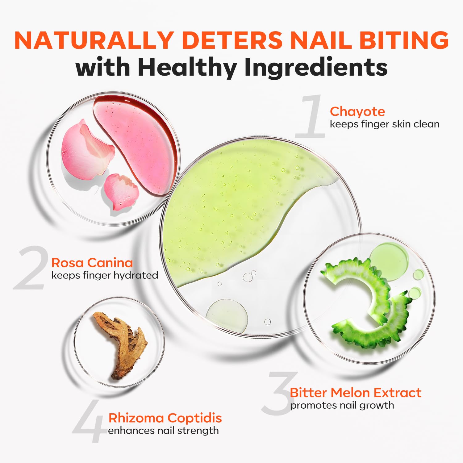 modelones Nail Biting Treatment for Kids 2 Pcs Nail Biting Prevention for kids Quick Dry Thumb Sucking Deterrent Bitter Stop Nail Biting Pen No Bite Nail Polish Sets 0.58 Fl Oz - Image 7