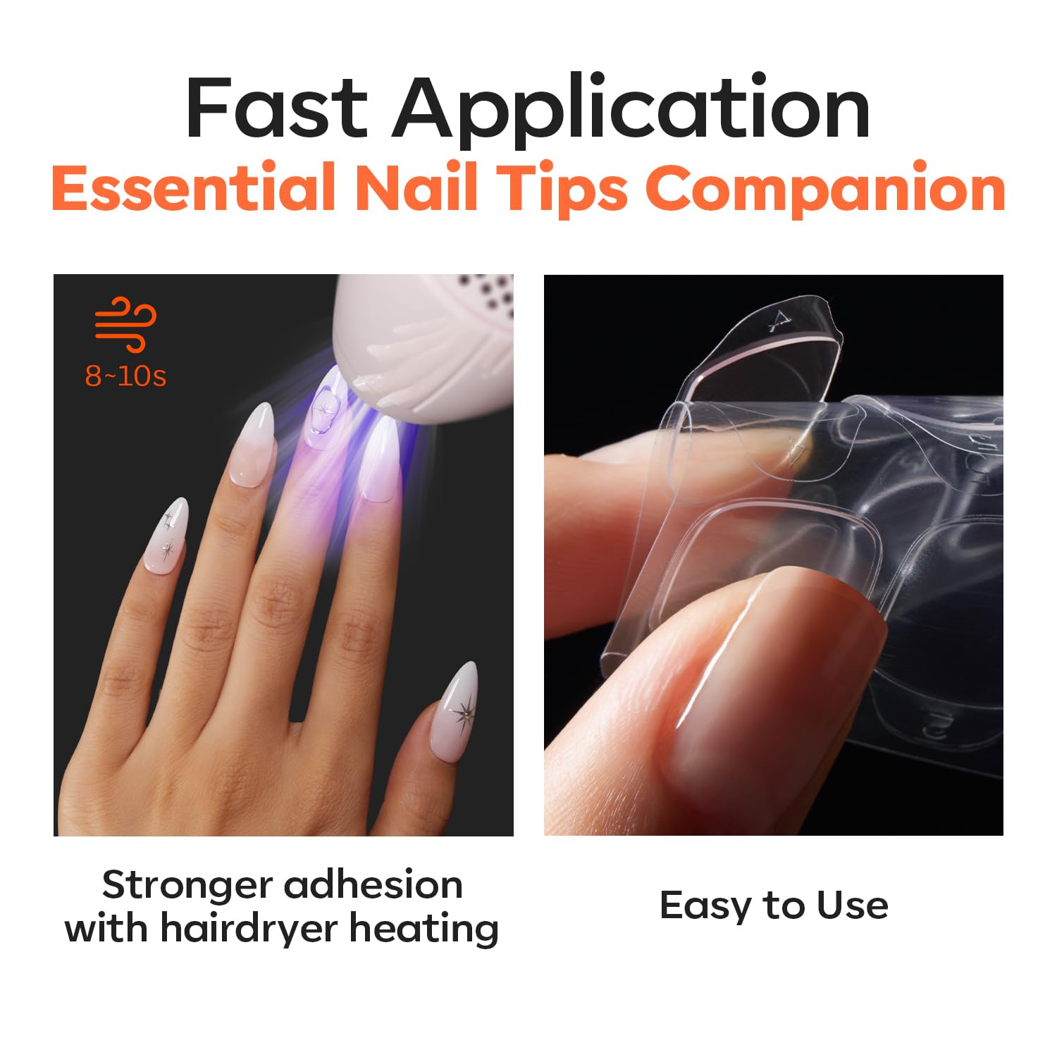 modelones Nail Glue Sticky Tabs for Press On Nails, Adhesive Tabs Jelly Nail Glue Waterproof Breathable for Kids 300pcs 10 Sheets - Image 5