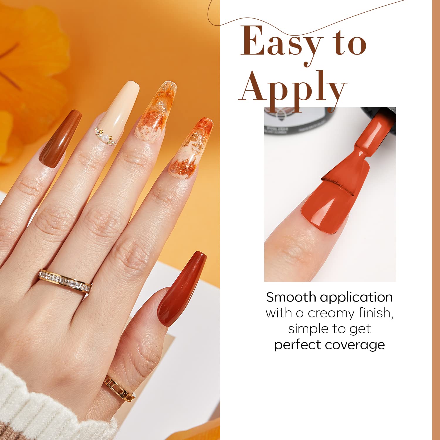 Modelones Nail Strengthener and Growth Clear Nail Polish Scented Nail Repair for Damaged Nails Hardener Extra Strong and Growth for Women Nail Care Natural Concealer Foundation - Image 4