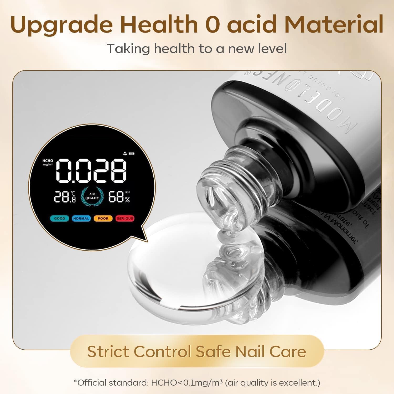 modelones No Wipe Gel Top Coat with White Gel Polish, No Wipe Top Coat Refill, High Gloss Long Lasting Finish for Home Nail Salon - Image 6