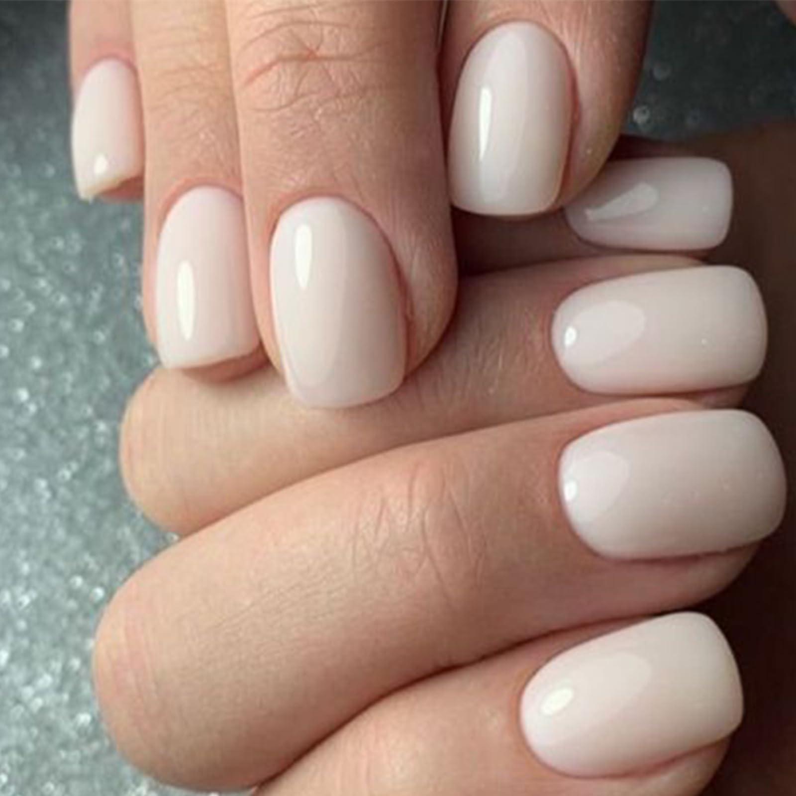 Modelones White Press on Nails, Short Square Fake Nails, Reusable Nail Kit with Nail Glue Adhesive Tabs Mini Nail File, Summer Nails Press Ons 32Pcs 16 Sizes, Women Girl Gift - Image 3